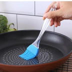 Silicone Spatula and BBQ Oil Brush Set Heat Resistant Cooking Tools