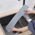 Silicone Sink Splash Guard, 14-Inch Suction Cup Kitchen Water Protector