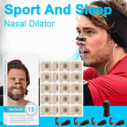 15 Pieces Magnetic Sport Nasal Strips For Breathing Support