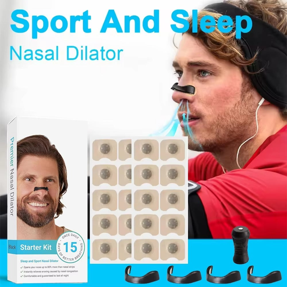 15 Pieces Magnetic Sport Nasal Strips For Breathing Support