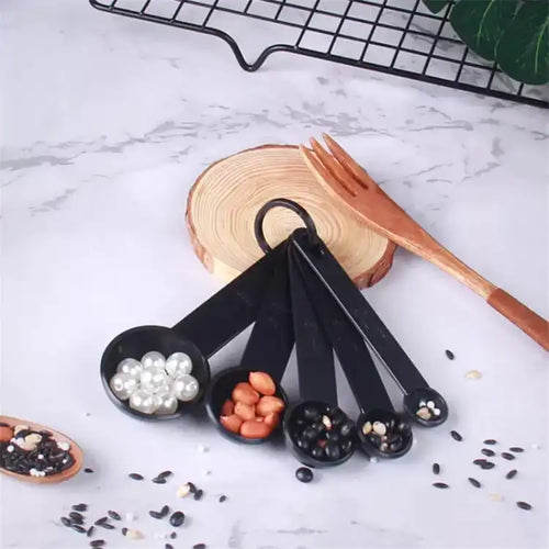 Kitchen Measuring Spoons and Cups Set - 10 Pieces