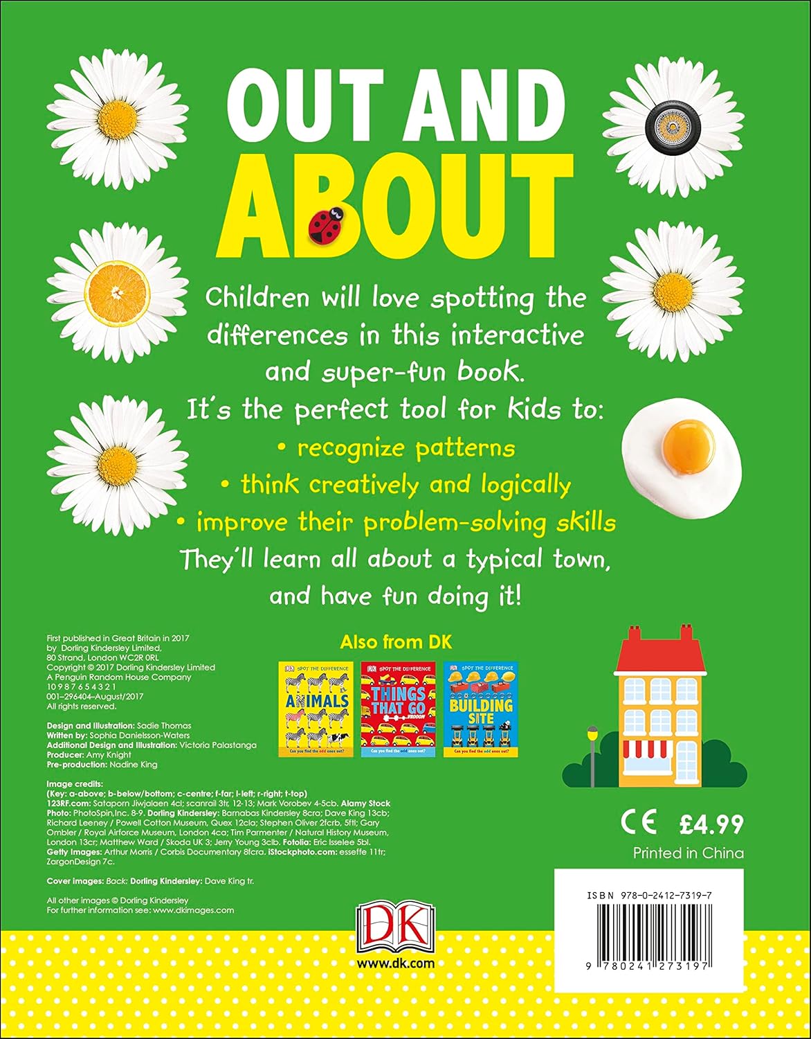 Spot the Difference Out and About: Can you find the odd one out? Board book
