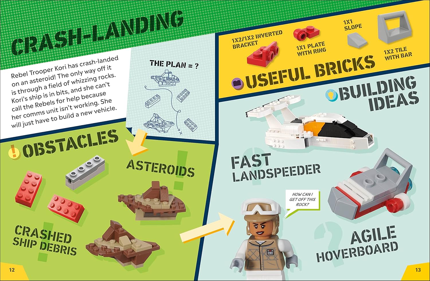 LEGO Star Wars Galaxy Mission: With More Than 20 Building Ideas, a LEGO Rebel Trooper Minifigure, and Minifigure Accessories! (DK Bilingual Visual Dictionary)