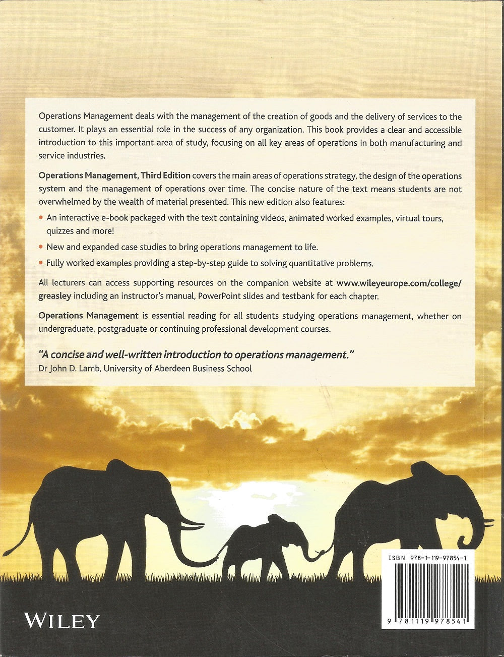 Operations Management