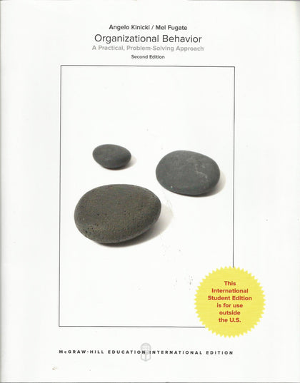 ORGANIZATIONAL BEHAVIOR