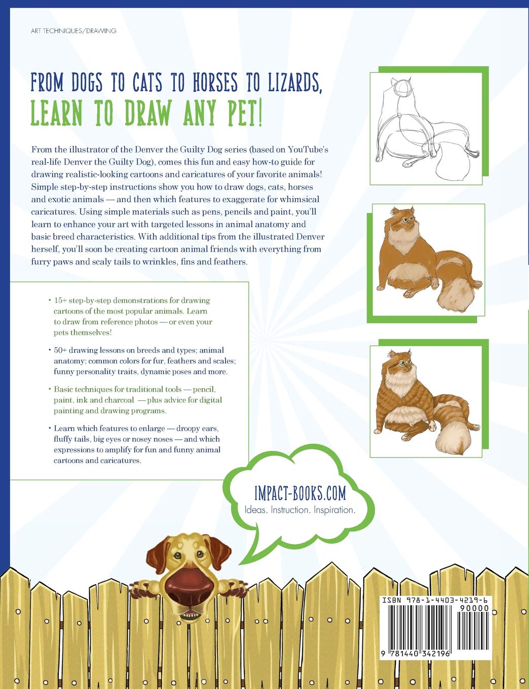 Cartoon Animal Friends: How to Draw Dogs, Cats and Other Pets