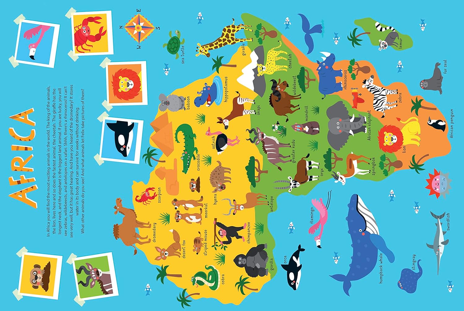 My Animal Atlas 270 Amazing Animals and Where They Live