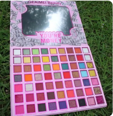 63-Color Eyeshadow Palette – Matte, Shimmer & Glitter