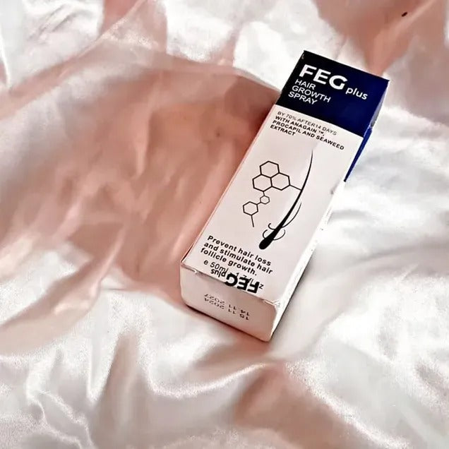 FEG PLUS Hair Growth Serum & Spray, 50ml Scalp Nourishing Formula
