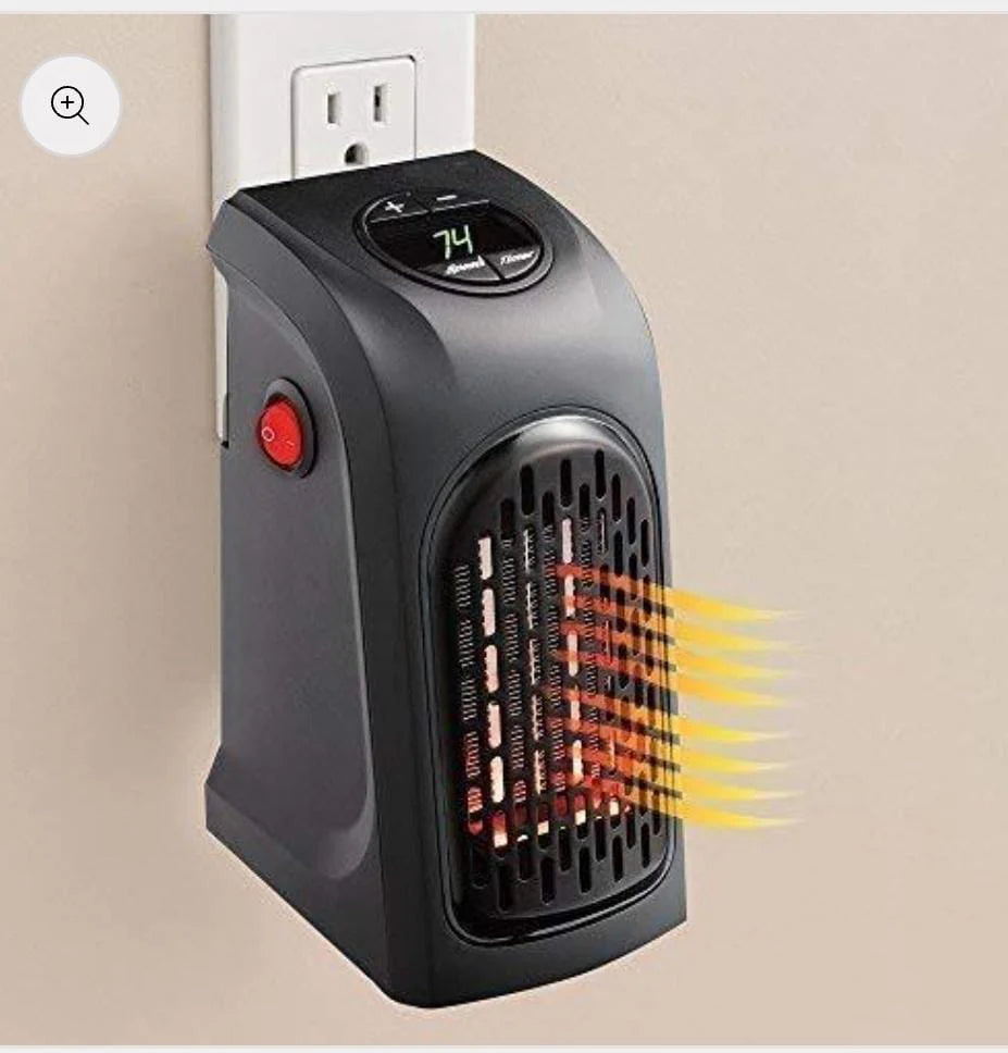 Handy Heater 400 Watt Wall Outlet Portable Room Heater