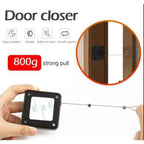 Punch-Free Automatic Sensor Door Closer – Big Size | Smart Hands-Free Door Closing Device