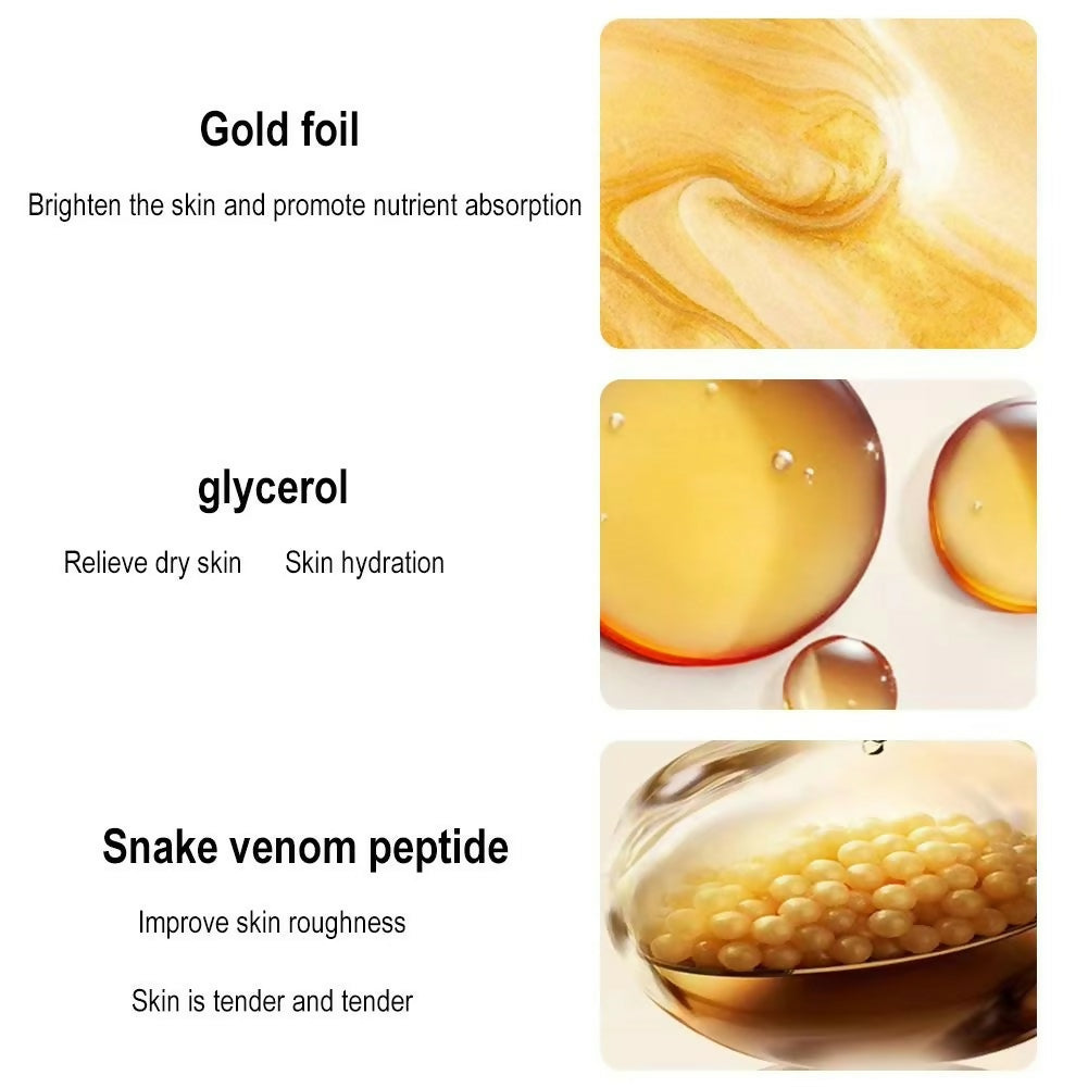 Retinol Snake Venom Peptide Gold Mask Moisturizing Anti-aging Anti-wrinkle Brightening Oil Control Mask Skin Care 100g