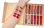 Lip Gloss Set, 12 in 1 Multi-Shade Collection, Smooth & Non-Sticky Finish
