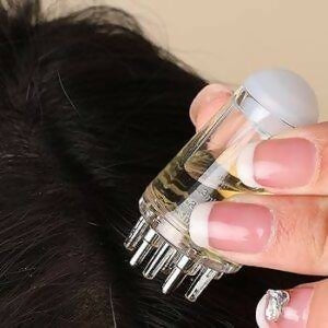 Oil Applicator | Scalp Hair Comb Oil Applicator | Portable Mini Hair Oil Applicator 6ml