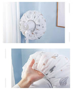 Decorative Fan Cover with Colorful Pattern Design – Dust Protection & Stylish Room Accent .