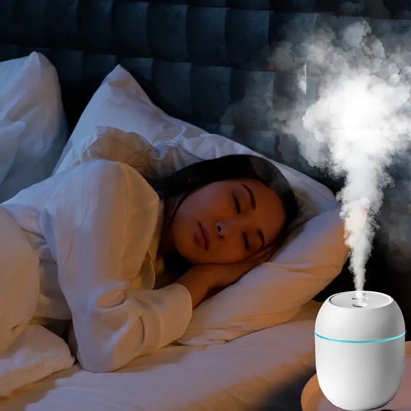 Air Humidifier, Mini Portable, for Bedroom Office and Car