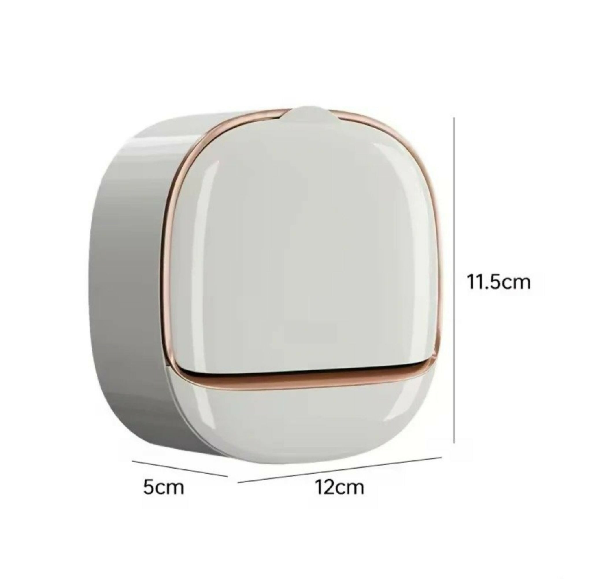 Wall Mounted Soap Holder with Drain Tray