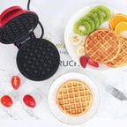 Waffle Maker Breakfast Machine, Non Stick Easy Clean Compact Electric Appliance