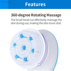 Electric Shower Brush 5-in-1 Spin Spa, Cell Operated Full Body Cleansing