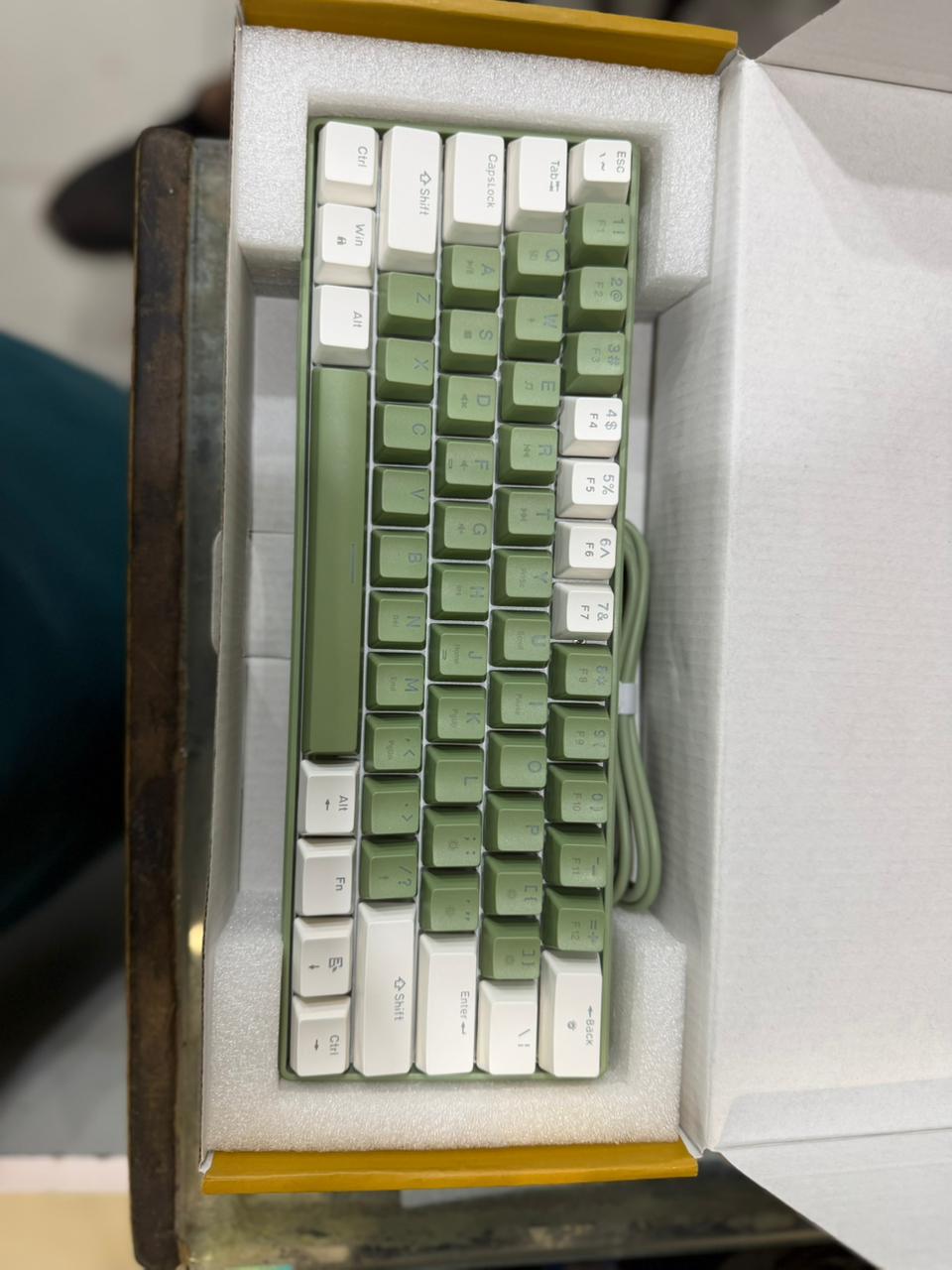 GB1 RGB Mechanical Keyboard, 61-Key Triple Mode Wireless