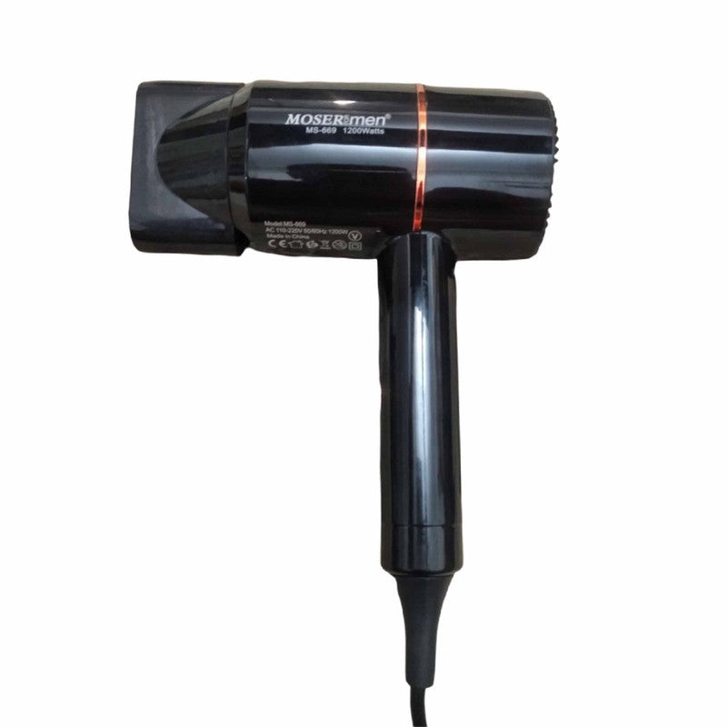Hair Dryer, Mosermen MS-6691200W Hot and Cold Air 2 Speed Settings