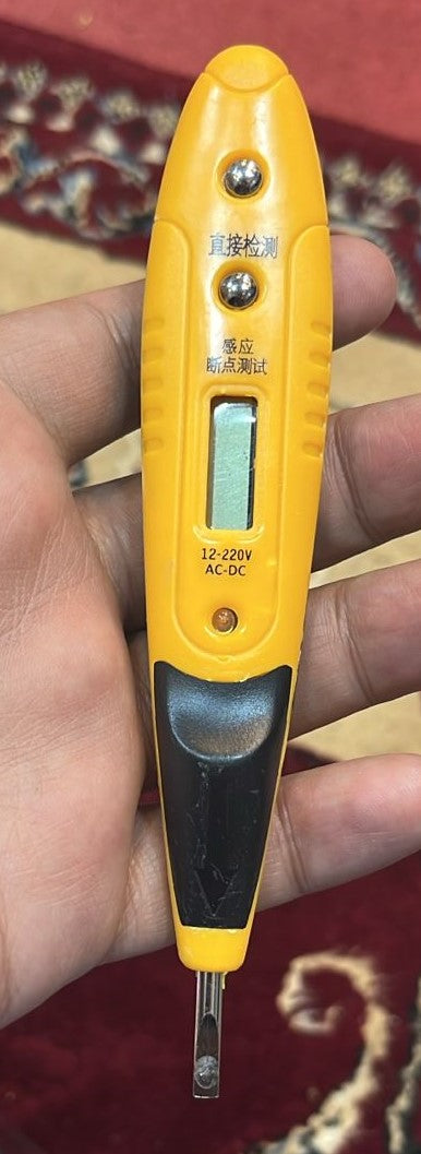 Digital Voltage AC/DC Tester – Compact Electrical Measuring Tool