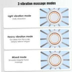 Electric Scalp Massager Octopus Shaped Scalp Massager with 12 Claws 500mAh 3 Mode Scalp Massage Tool with Handle Compact Head Massager for Stress/Headache Relief & More