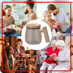 Self Stirring Coffee Mug, Battery Operated, for Home, Office & Travel