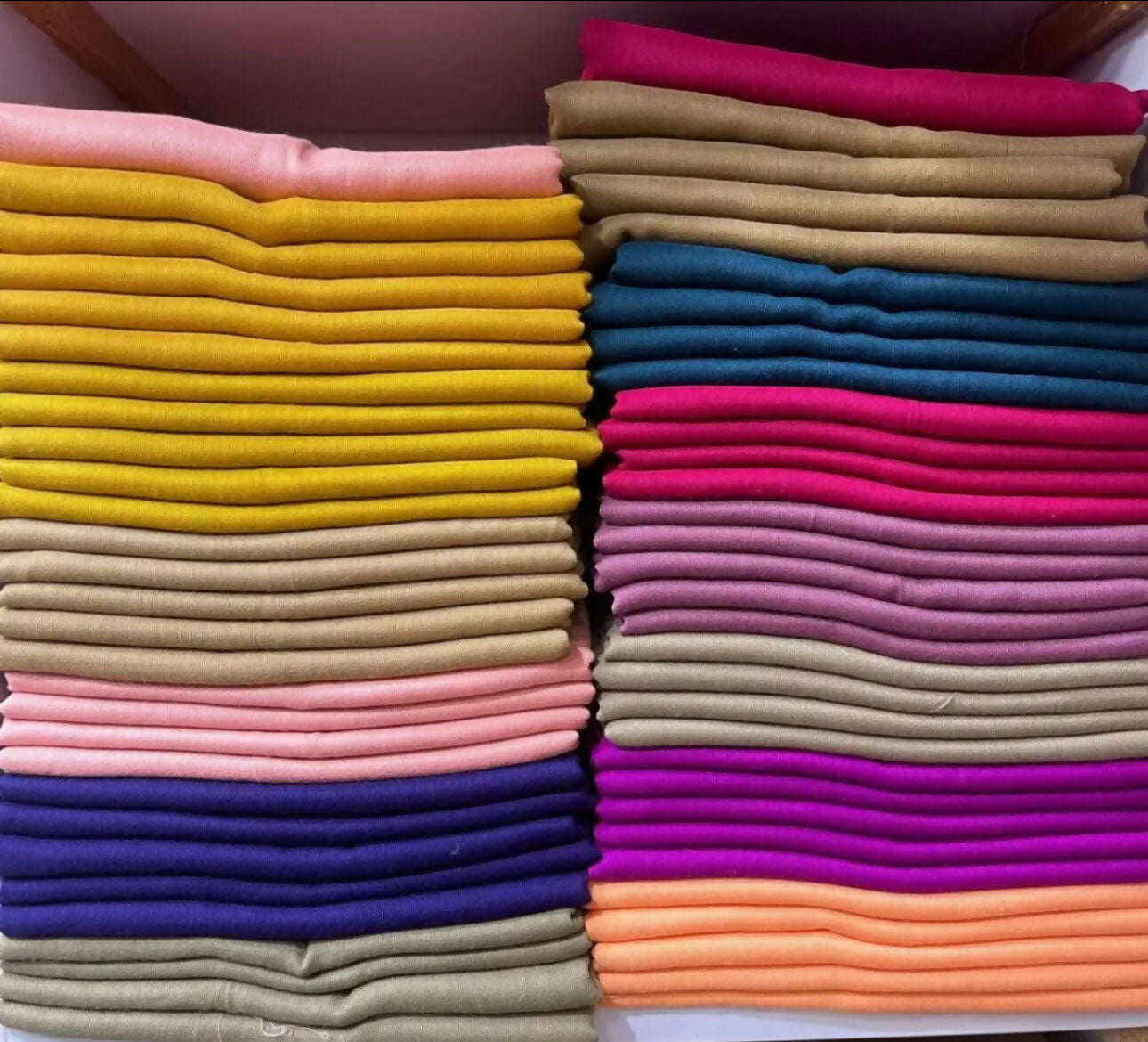 Plain Pashmina Wool Shawl For Women and Girls