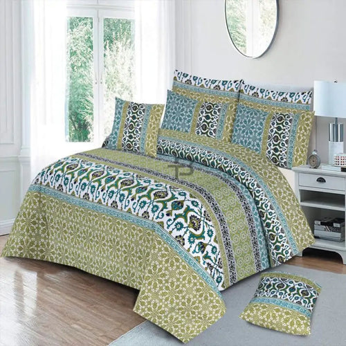 Comforter Set, Premium Antiq Winter 6-Piece Ensemble, for Cozy Elegance