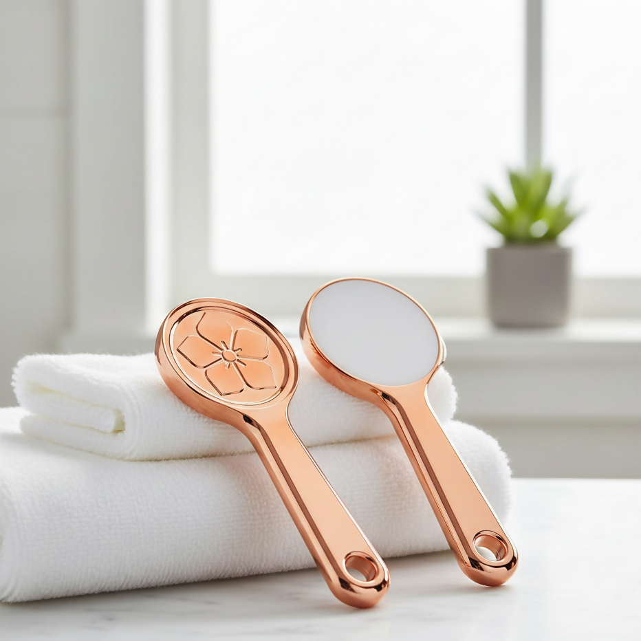 Nano Glass Foot File Scrubber With A Handle Providing Smooth Care Everyday Foot Care Support (Random Color)