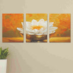 Set of 3 Wall Art Wooden Phototile Frames for Wall Decor