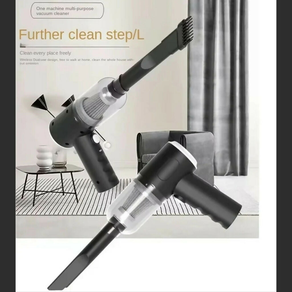3-in-1 Portable Wireless Vacuum Cleaner, High-Power Suction