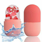 Silicone Ice Facial Roller for Face, Eyes & Neck | Cryotherapy Skin Massage & Cooling Beauty Roller – Random Color