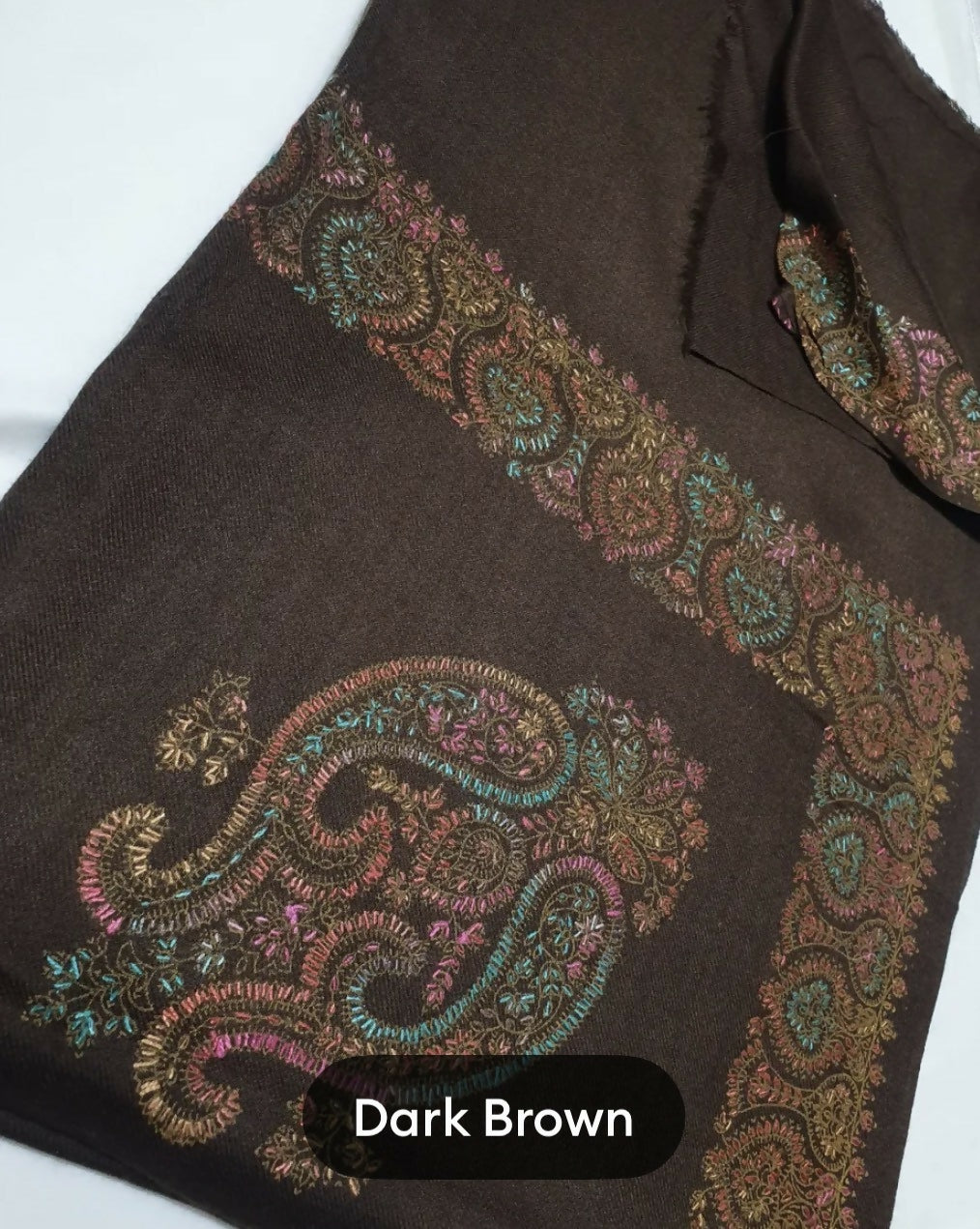 Cashmere Karhai Shawl For Women And Girls