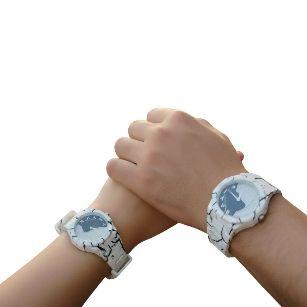 Tiger Aura Pair Watch, His & Hers Stylish Couple Set, Elegant Daily Wear