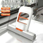 Mini Foldable Desktop Mop – Portable Mini Cleaning Sponge Mop bathroom tiles, and small spaces