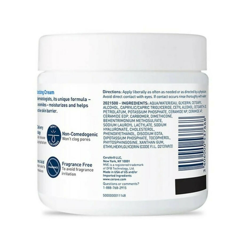 Moisturizing Cream with Ceramides & Hyaluronic Acid, 48-Hour Hydration