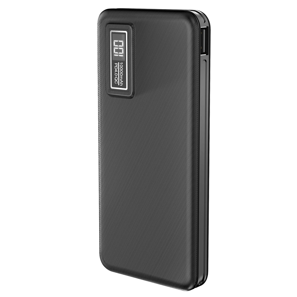Power Bank, ASPOR A300 Portable with Display 4 in 1 Charging - 10000mAh
