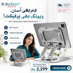 Adjustable Foldable Stainless Steel Device Cooling Stand
