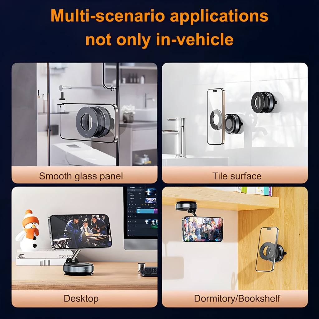 Adjustable Mobile Suction Holder,  Strong Grip Phone Mount for Car