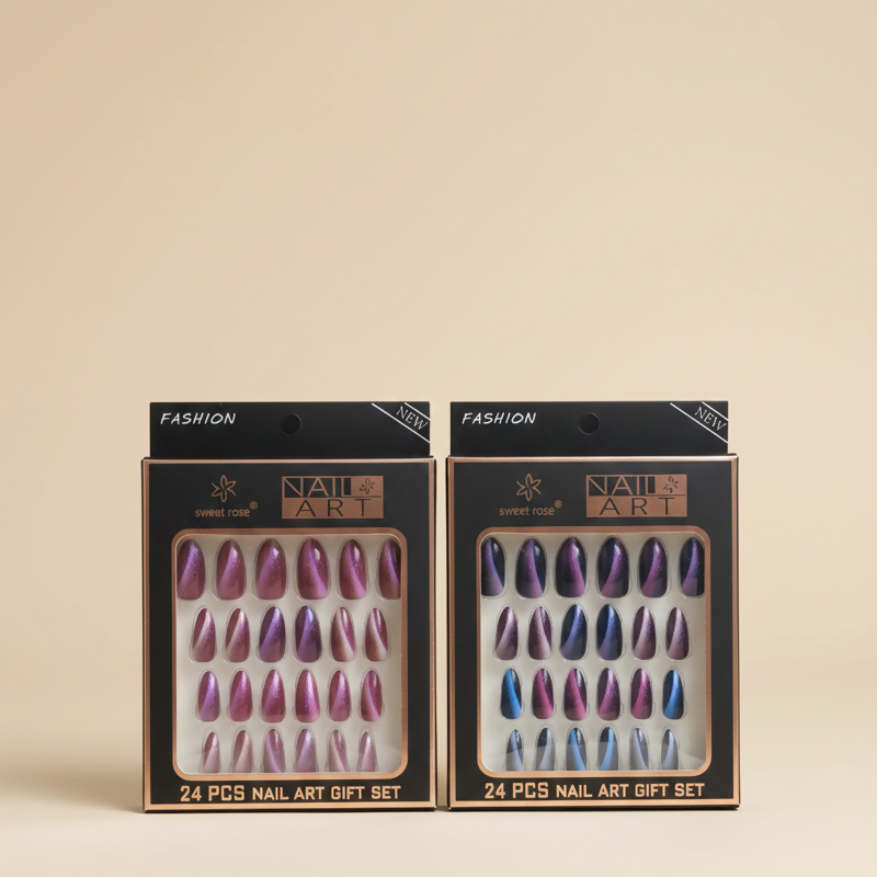 – Salon-Quality Press-On Nail