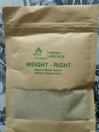 Weight-Right Herbal Heritage All-Natural Mass Gainer – The Natural Way to Gain Healthy Mass & Strength | 100ml