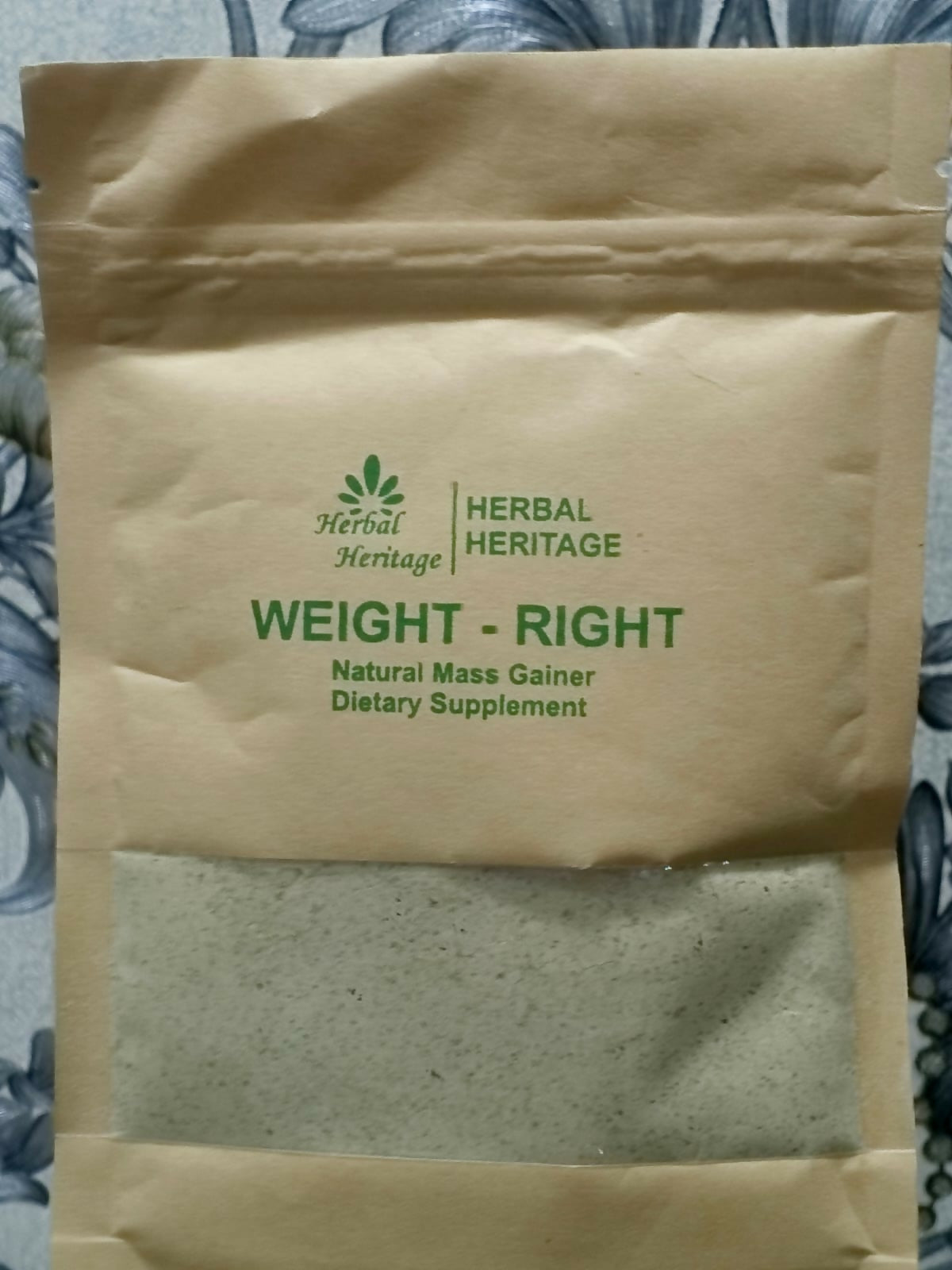 Weight-Right Herbal Heritage All-Natural Mass Gainer – The Natural Way to Gain Healthy Mass & Strength | 100ml