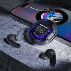 Air 39 Transparent Wireless Gaming Earbuds with LED Display (Bluetooth 5.3)