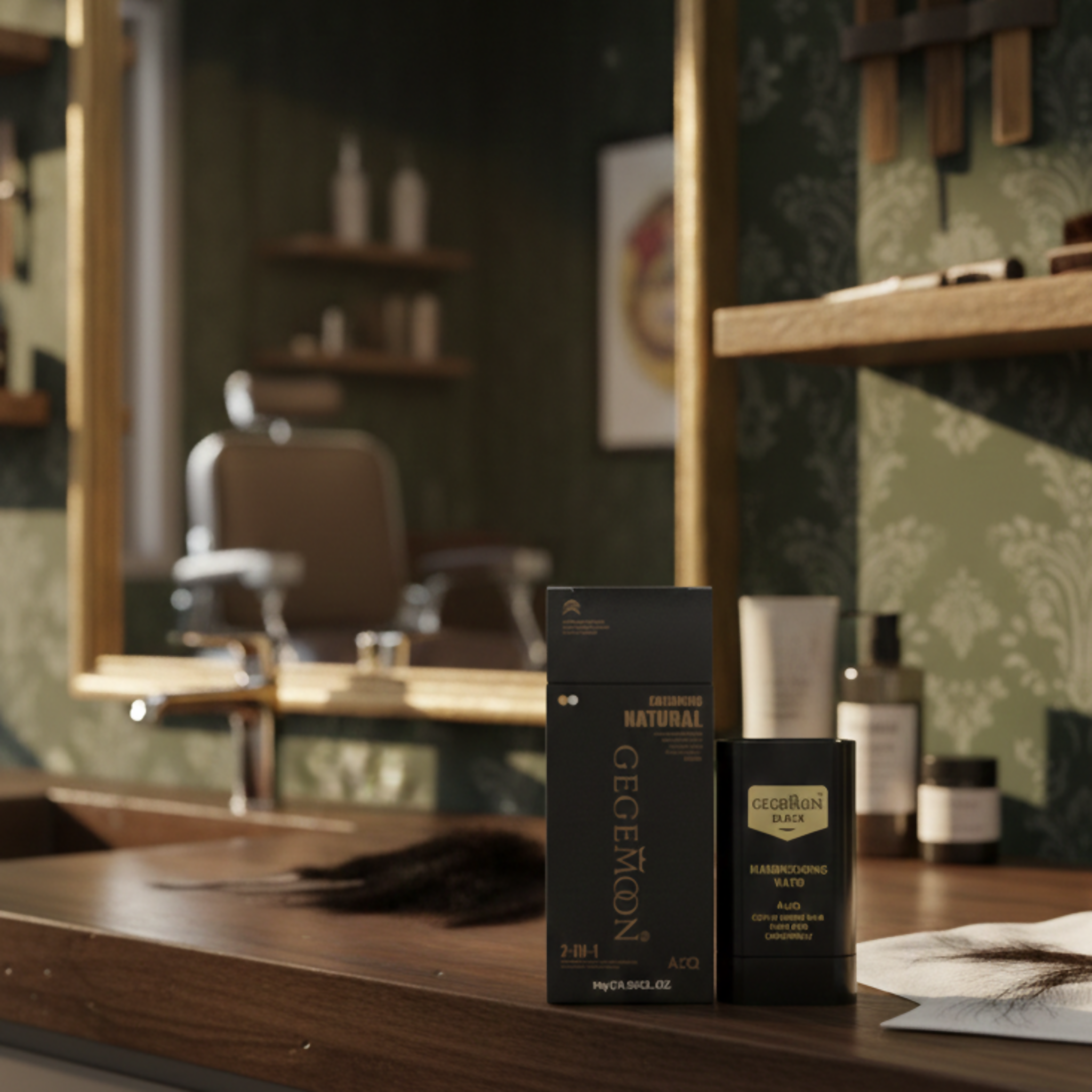 Gegemon Black Hairdressing Wand