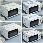 Oven & Microwave Cover | Waterproof Oil Dust Protector with Double Side Pockets