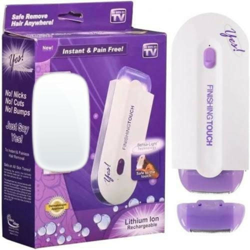 Finishing Touch Yes Hair Remover Rechargeable Painless Facial And Body Hair Remover Rotary Electric Shaver For Women
