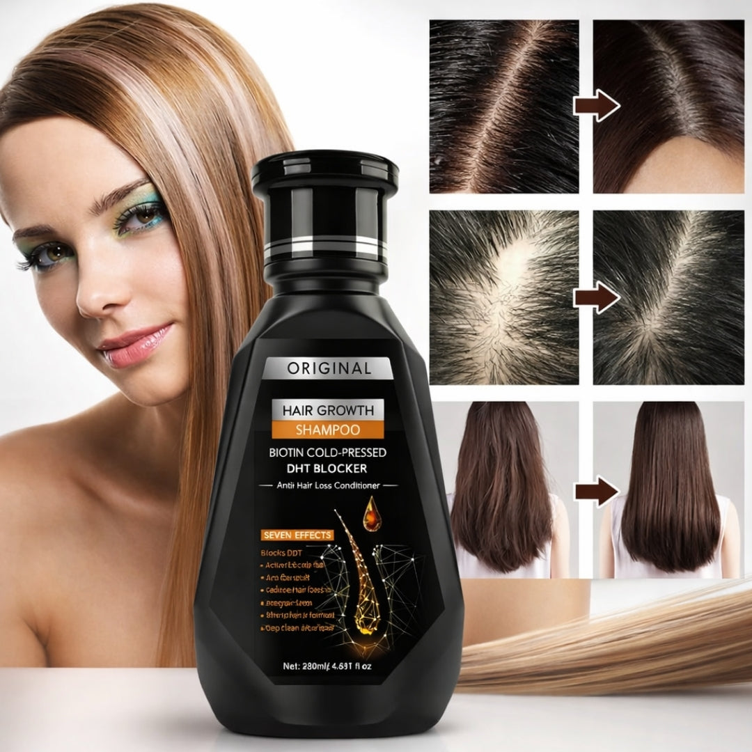 Anti Hair Fall Shampoo Biotin Caffeine Scalp Nourishing Formula