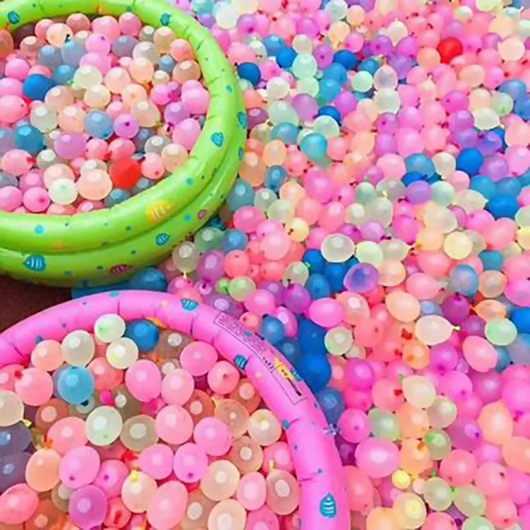 Quick-Fill Self-Sealing Water Bombs
